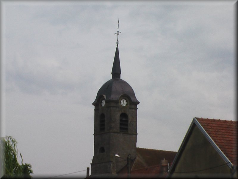 Le Clocher de l’Eglise de Marcilly